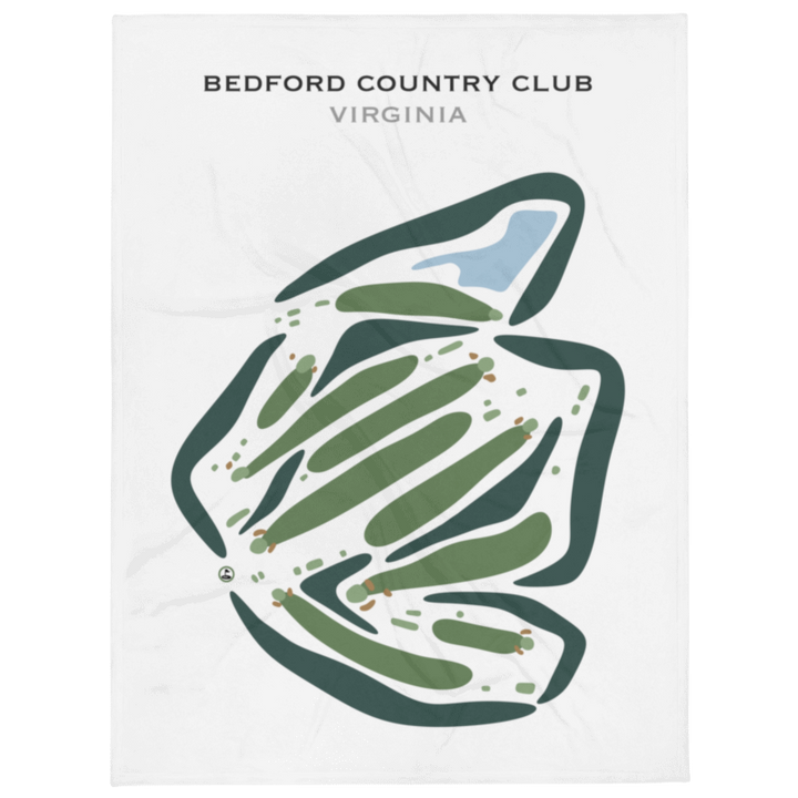 Bedford Country Club, Virginia - Printed Golf Courses