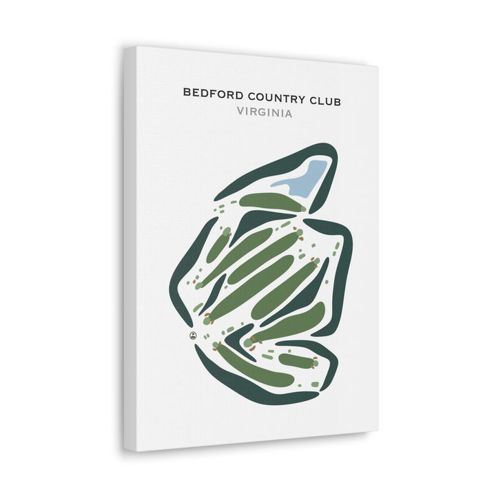 Bedford Country Club, Virginia - Printed Golf Courses