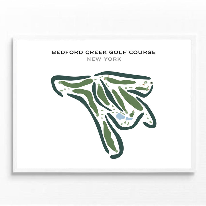 Bedford Creek Golf Course, New York - Printed Golf Courses