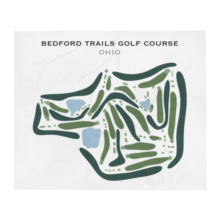 Bedford Trails Golf Course, Ohio - Printed Golf Courses