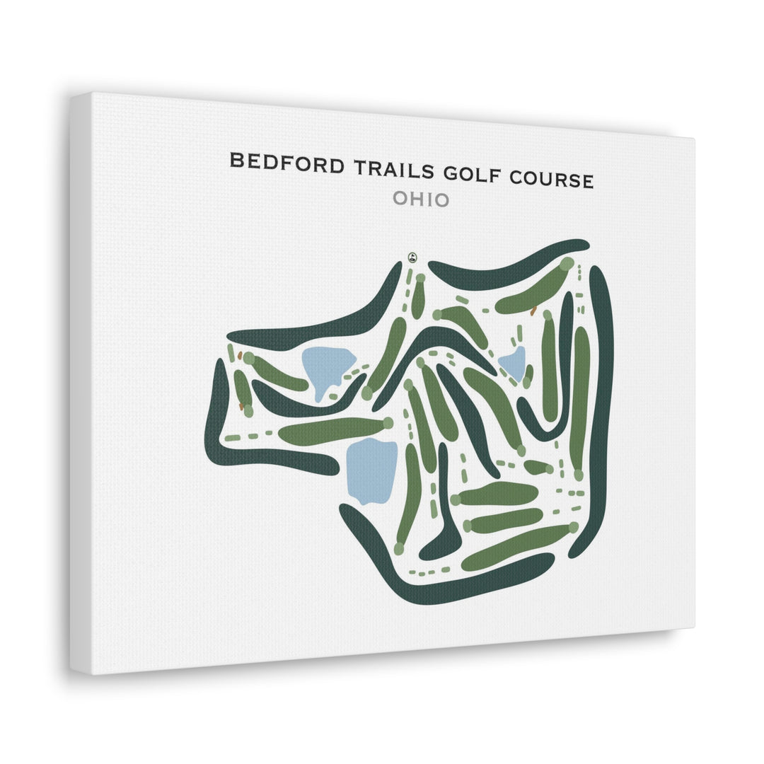 Bedford Trails Golf Course, Ohio - Printed Golf Courses