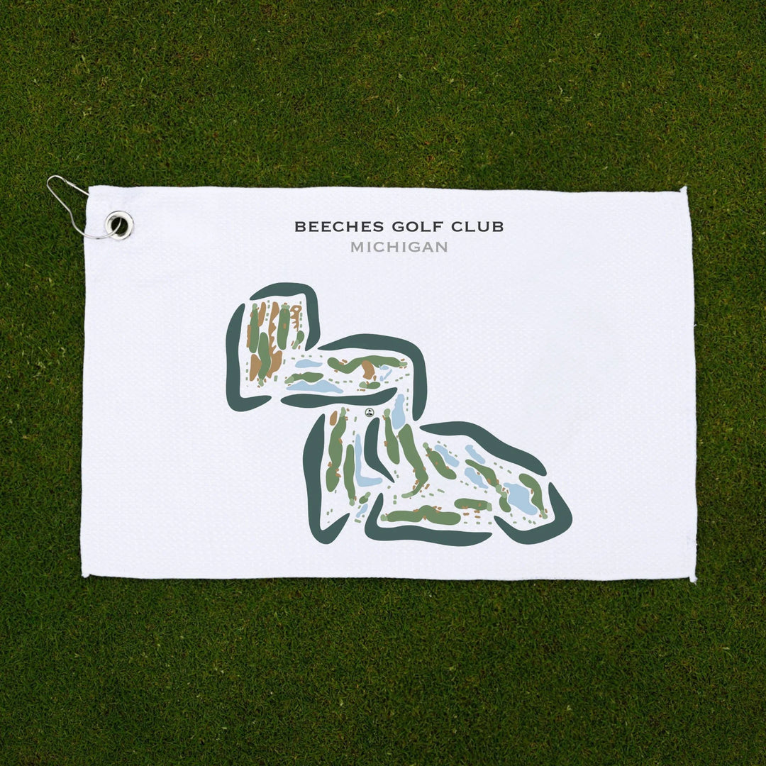 Beeches Golf Club, Michigan - Printed Golf Courses