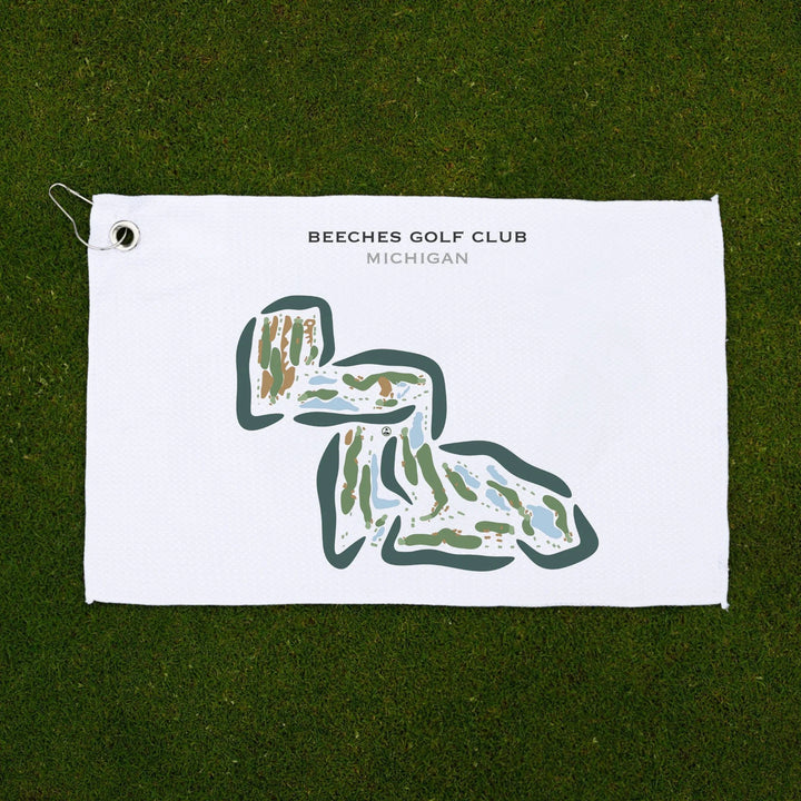 Beeches Golf Club, Michigan - Printed Golf Courses