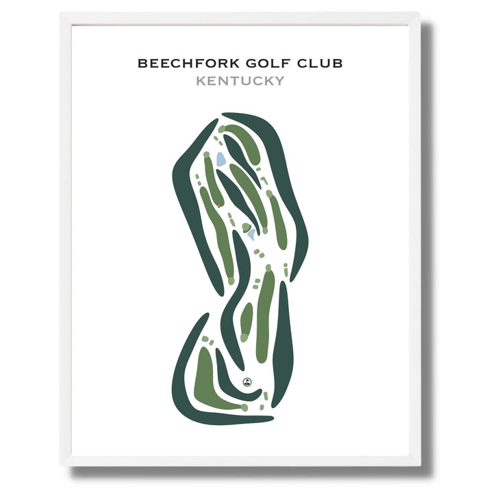 Beechfork Golf Club, Kentucky - Printed Golf Courses