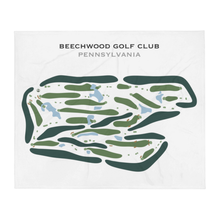 Beechwood Golf Club, Pennsylvania - Printed Golf Courses