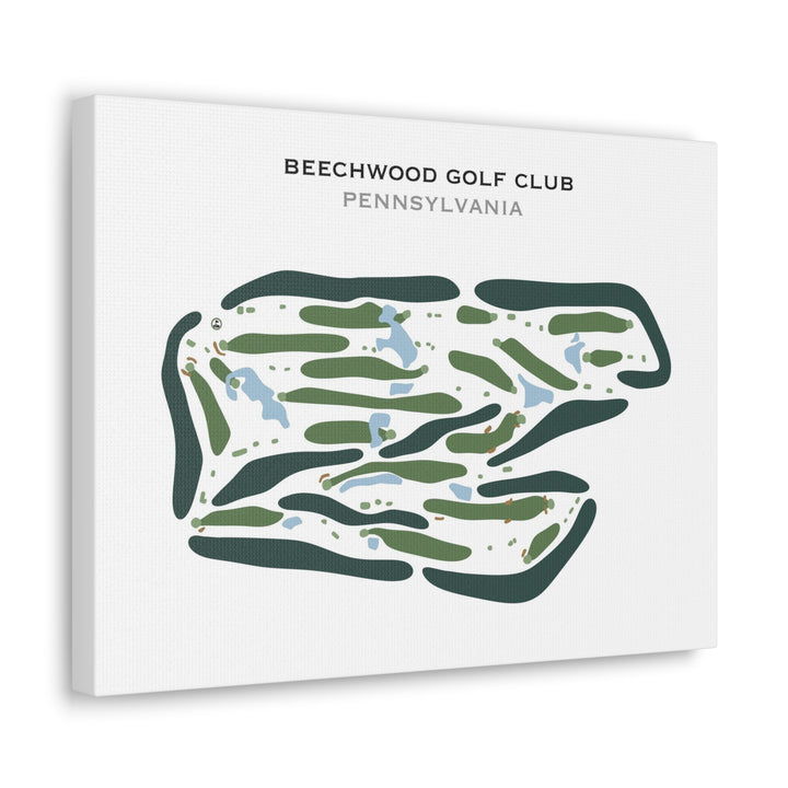 Beechwood Golf Club, Pennsylvania - Printed Golf Courses