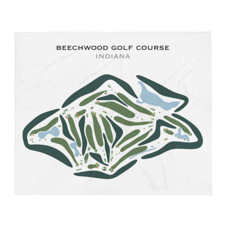 Beechwood Golf Course, Indiana - Printed Golf Courses