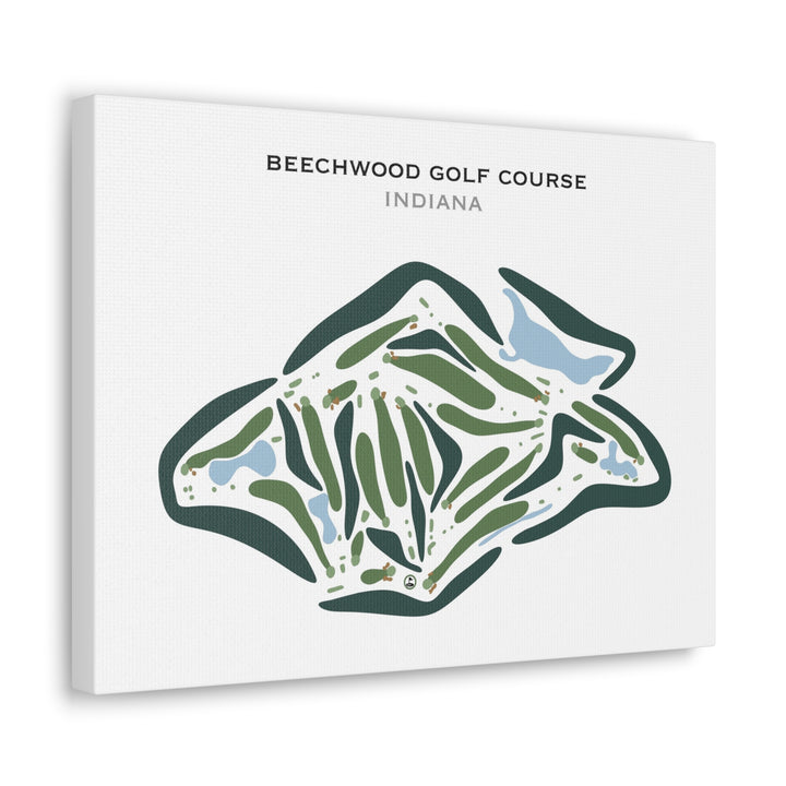 Beechwood Golf Course, Indiana - Printed Golf Courses