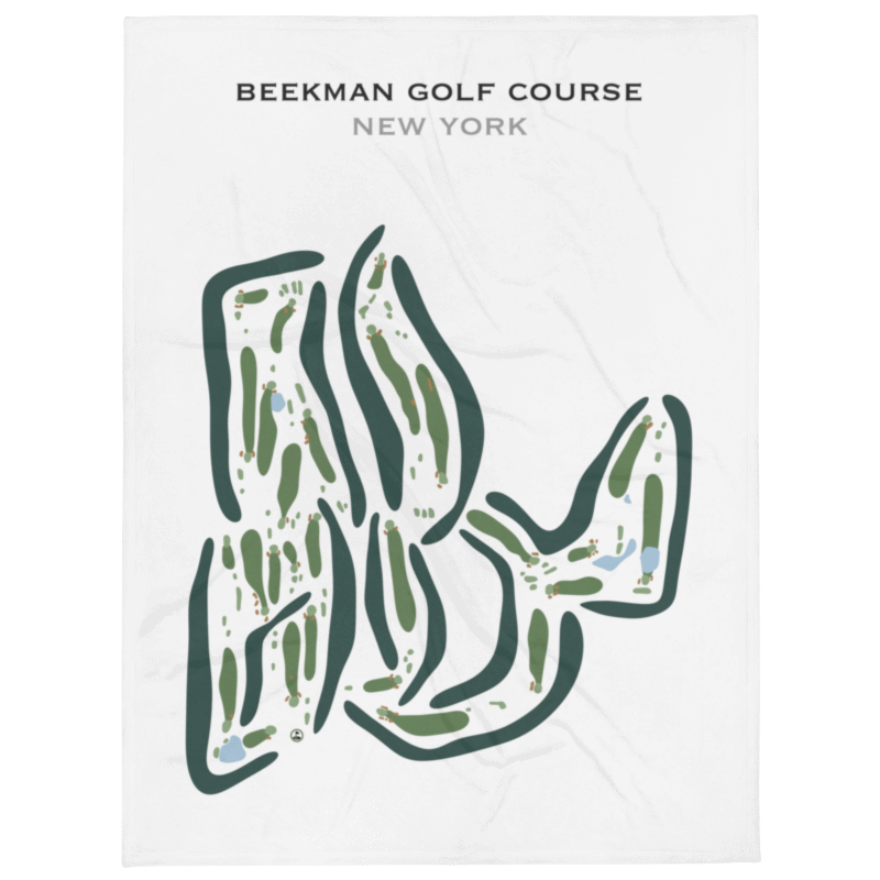 Beekman Golf Course, New York - Printed Golf Courses