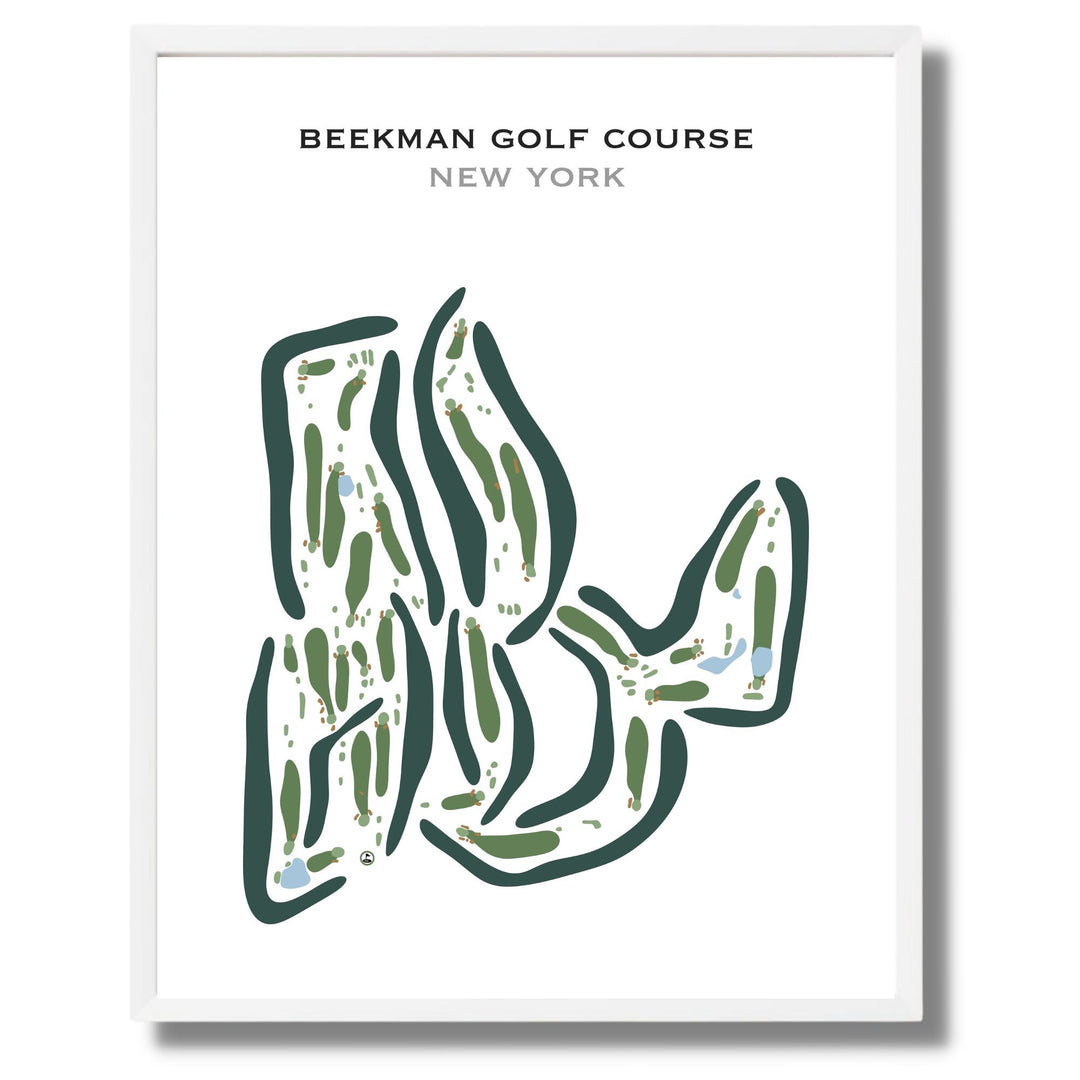 Beekman Golf Course, New York - Printed Golf Courses