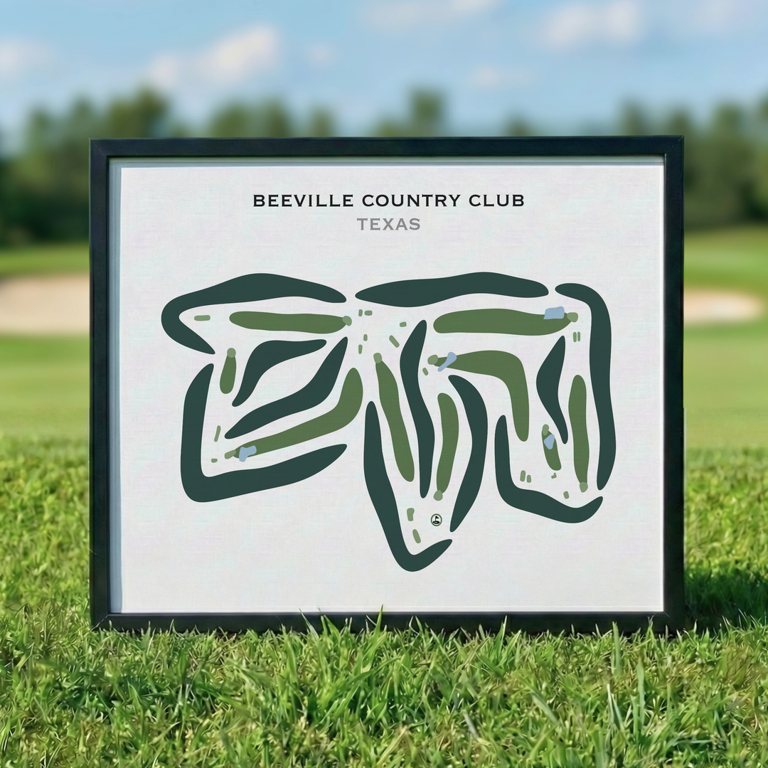 Beeville Country Club, Texas - Printed Golf Courses