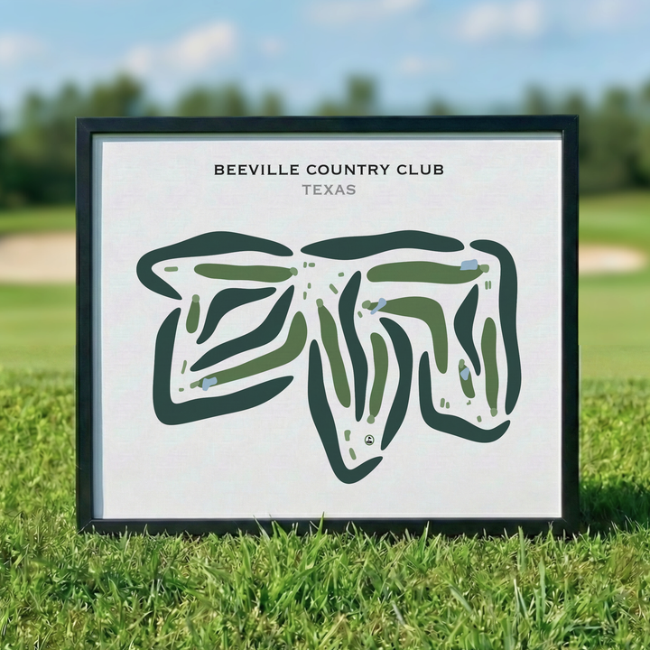 Beeville Country Club, Texas - Printed Golf Courses
