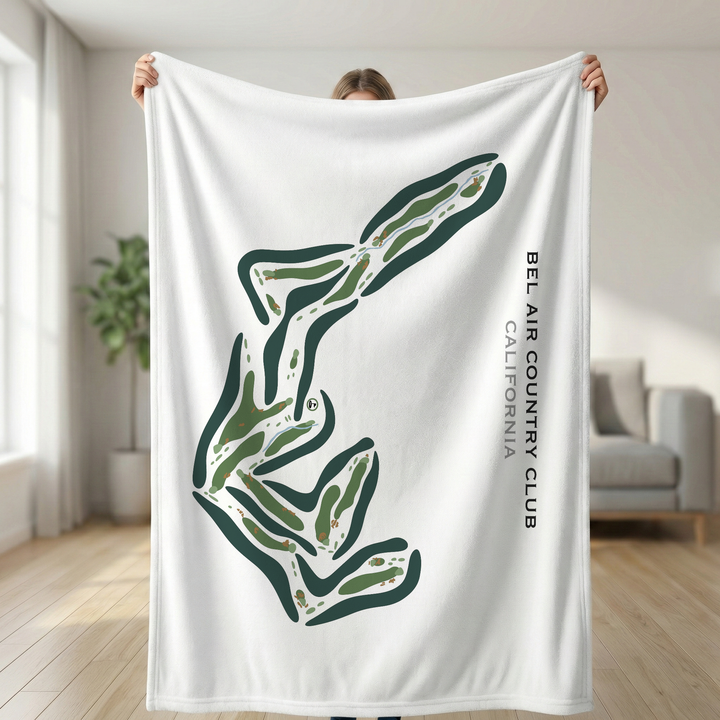 Bel Air Country Club, California - Printed Golf Courses