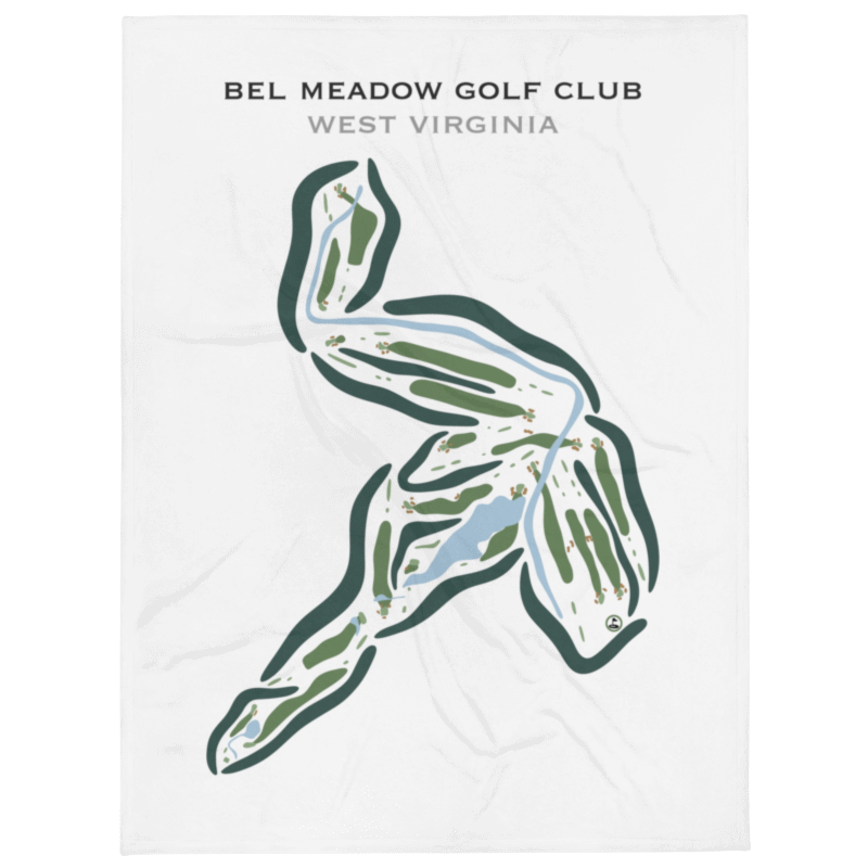 Bel Meadow Golf Course, West Virginia - Printed Golf Courses