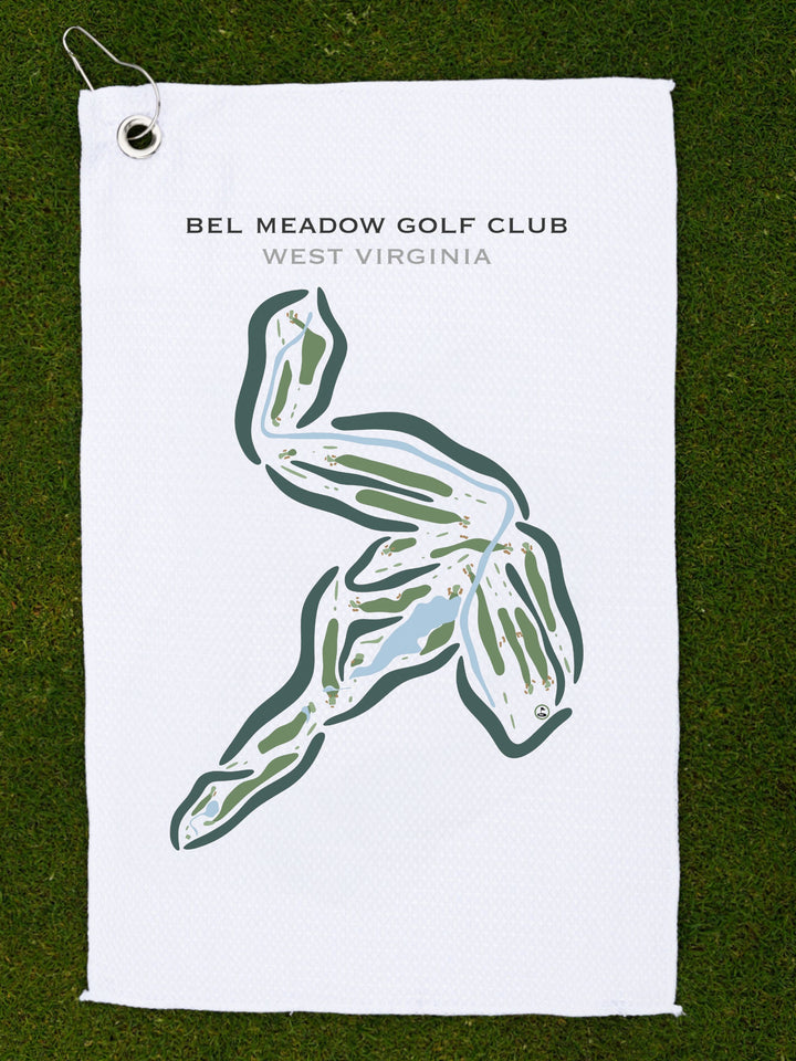 Bel Meadow Golf Course, West Virginia - Printed Golf Courses