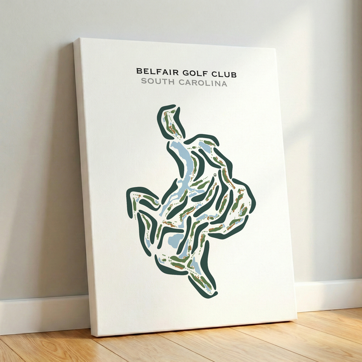 Belfair Golf Club, South Carolina - Printed Golf Courses
