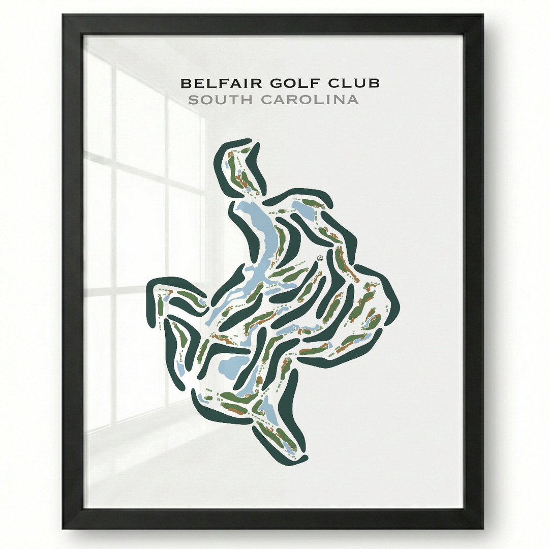Belfair Golf Club, South Carolina - Printed Golf Courses