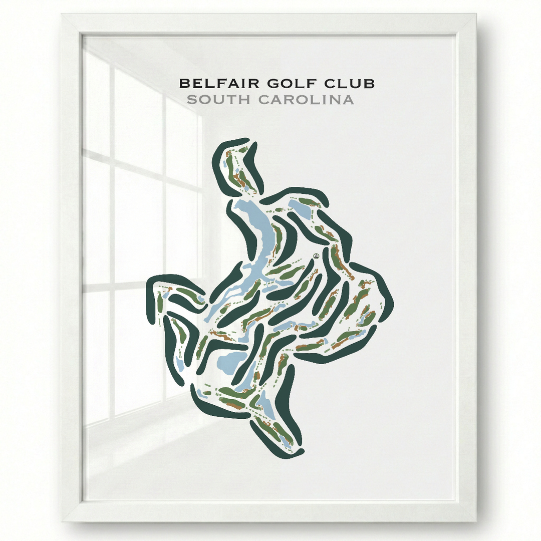 Belfair Golf Club, South Carolina - Printed Golf Courses