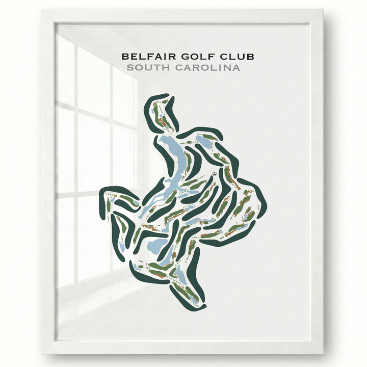 Belfair Golf Club, South Carolina - Printed Golf Courses