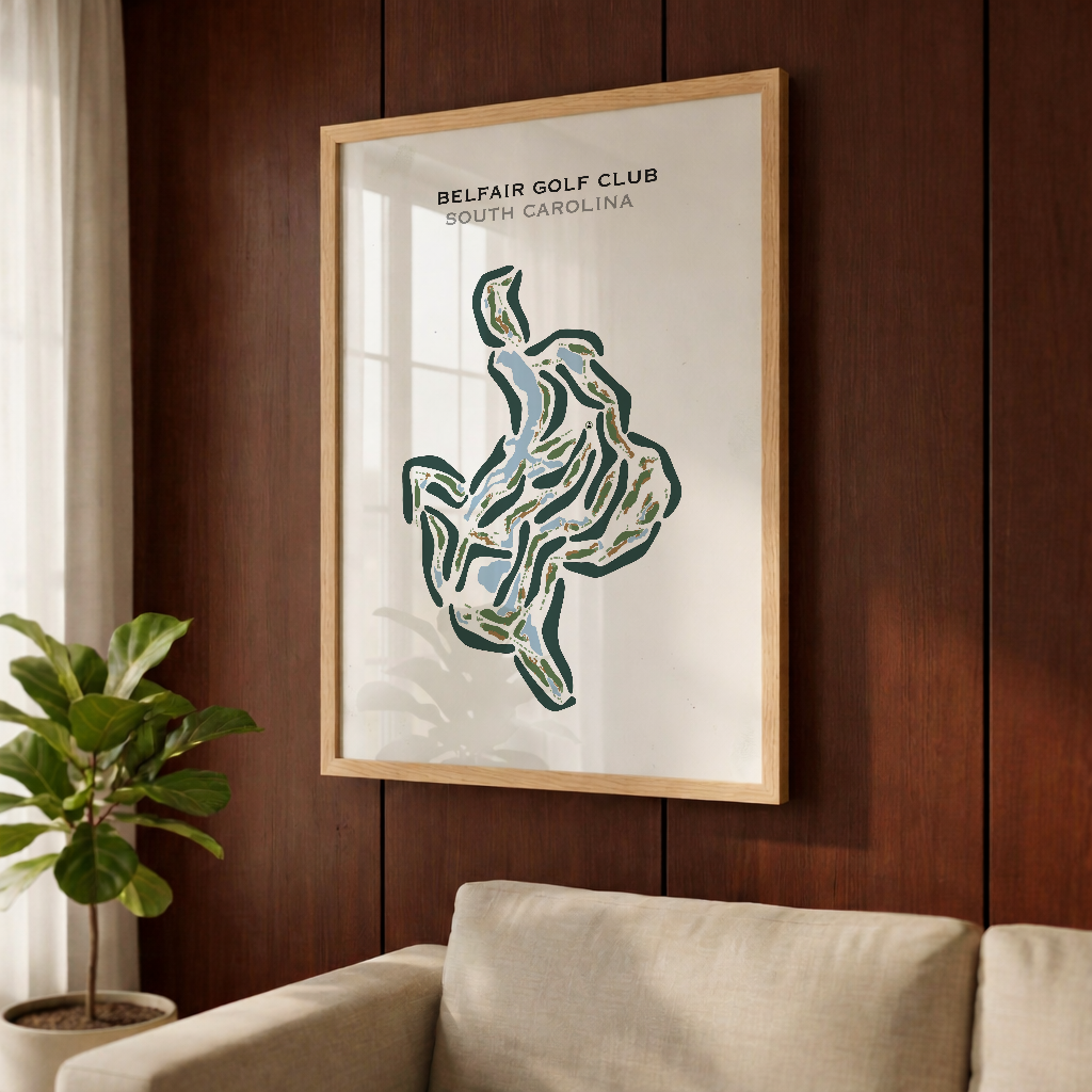 Belfair Golf Club, South Carolina - Printed Golf Courses
