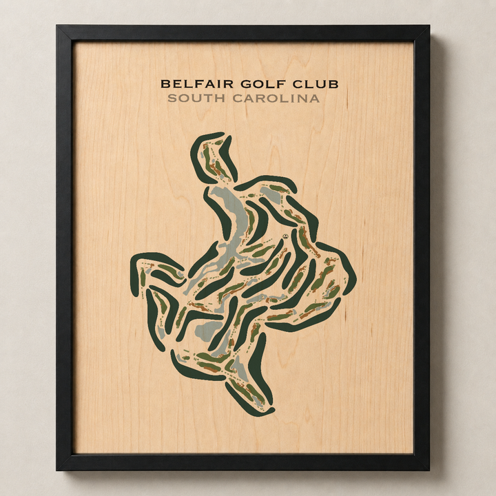 Belfair Golf Club, South Carolina - Printed Golf Courses