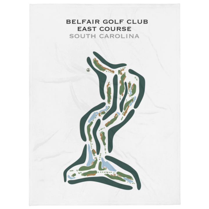 Belfair Golf Club East Golf Course, South Carolina - Printed Golf Courses