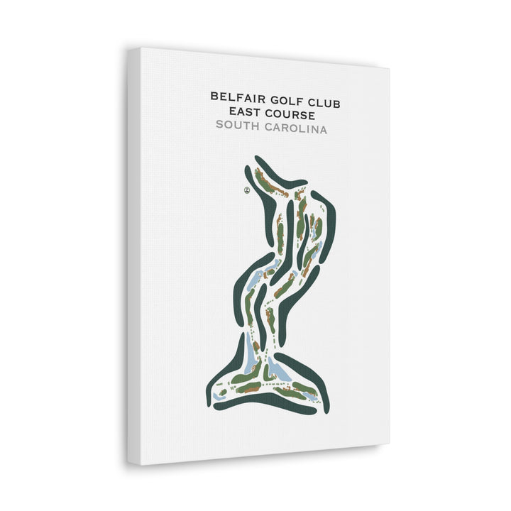 Belfair Golf Club East Golf Course, South Carolina - Printed Golf Courses