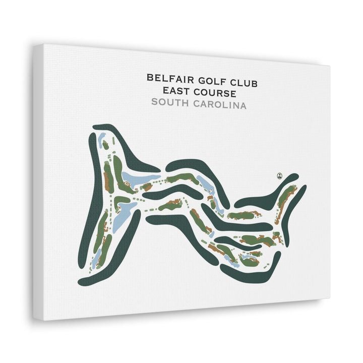 Belfair Golf Club East Golf Course, South Carolina - Printed Golf Courses