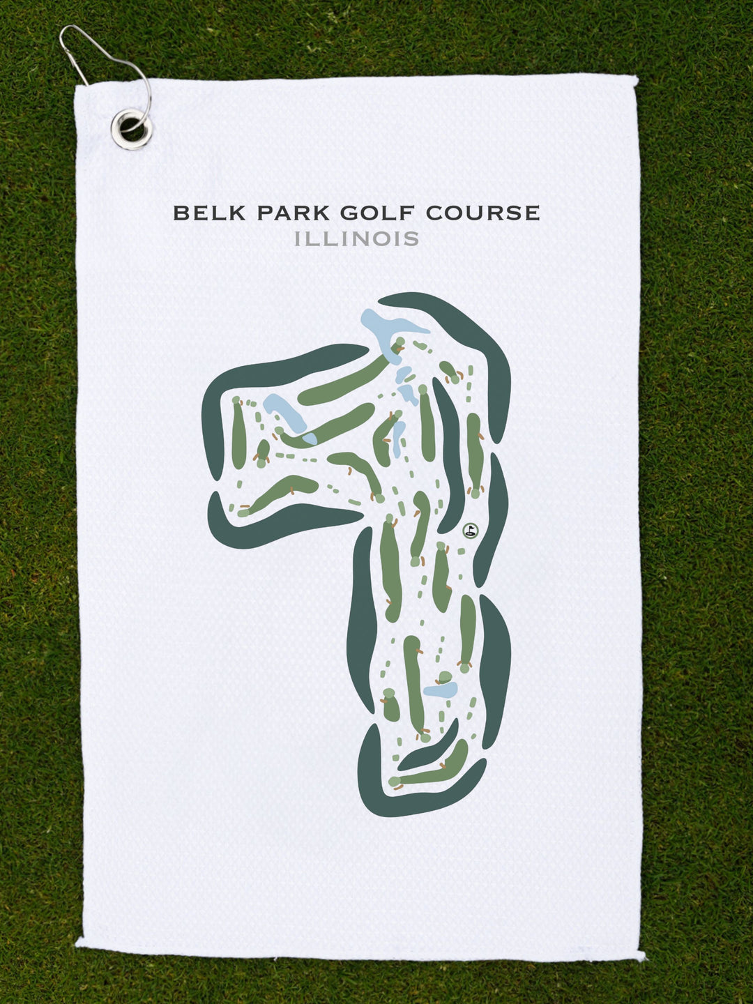 Belk Park Golf Course, Illinois - Printed Golf Courses