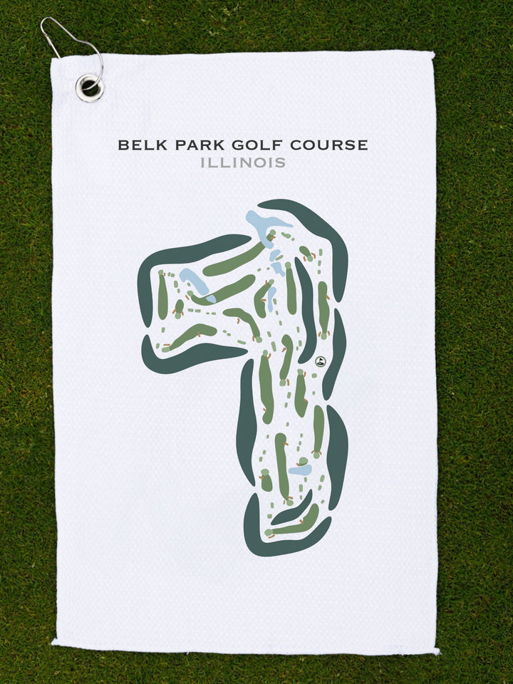 Belk Park Golf Course, Illinois - Printed Golf Courses