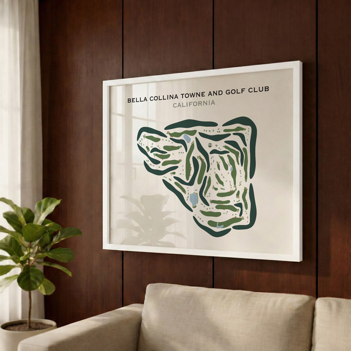 Bella Collina Towne & Golf Club, California - Printed Golf Courses