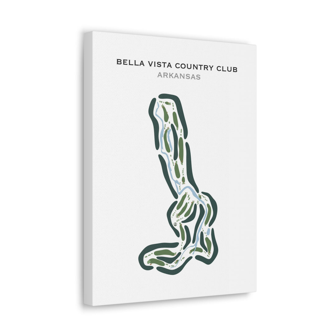 Bella Vista Country Club, Arkansas - Printed Golf Courses