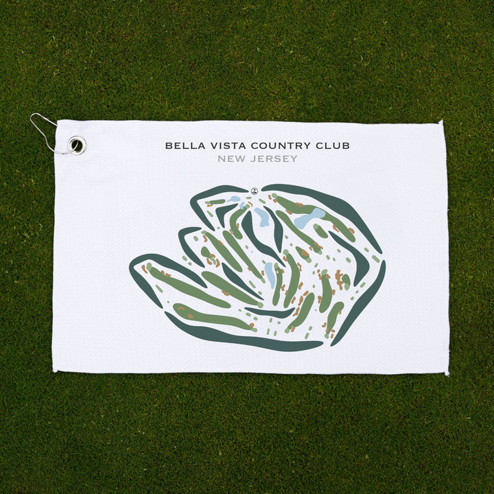 Bella Vista Country Club, New Jersey - Printed Golf Courses