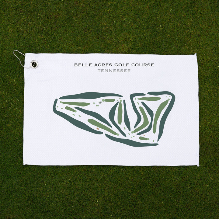 Belle Acres Golf Course, Tennessee - Printed Golf Courses