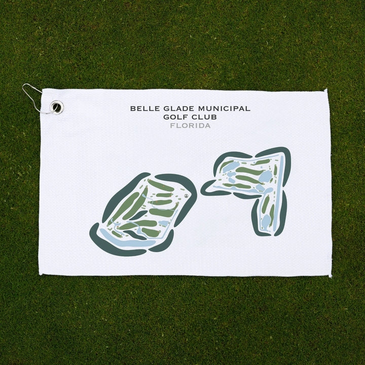 Belle Glade Municipal Golf Club, Florida - Printed Golf Courses