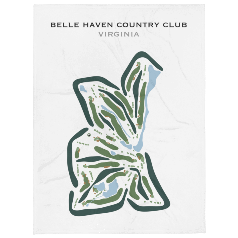 Belle Haven Country Club, Virginia - Printed Golf Courses