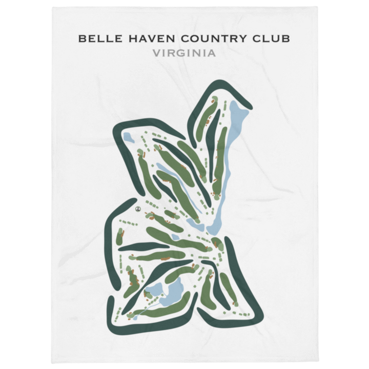 Belle Haven Country Club, Virginia - Printed Golf Courses