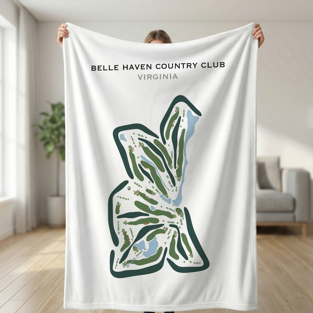 Belle Haven Country Club, Virginia - Printed Golf Courses