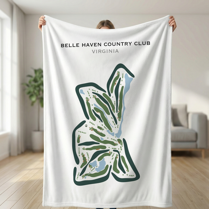 Belle Haven Country Club, Virginia - Printed Golf Courses