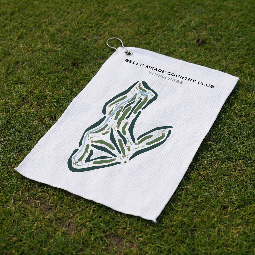 Belle Meade Country Club, Tennessee - Printed Golf Courses