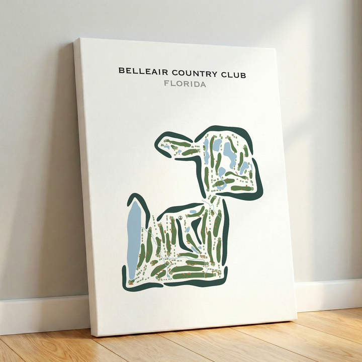 Belleair Country Club, Florida - Printed Golf Courses