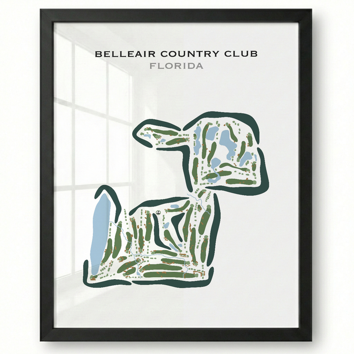 Belleair Country Club, Florida - Printed Golf Courses