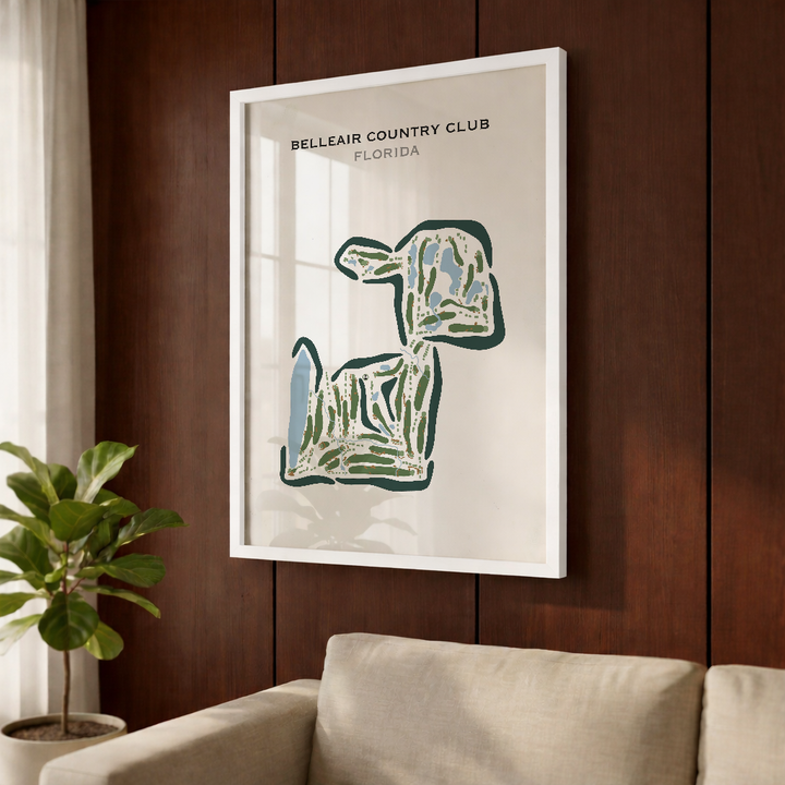 Belleair Country Club, Florida - Printed Golf Courses