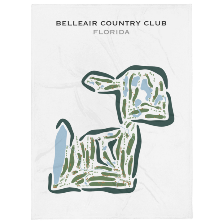 Belleair Country Club, Florida - Printed Golf Courses