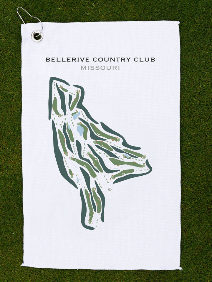 Bellerive Country Club, Missouri - Printed Golf Courses