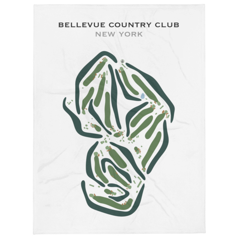 Bellevue Country Club, New York - Printed Golf Courses