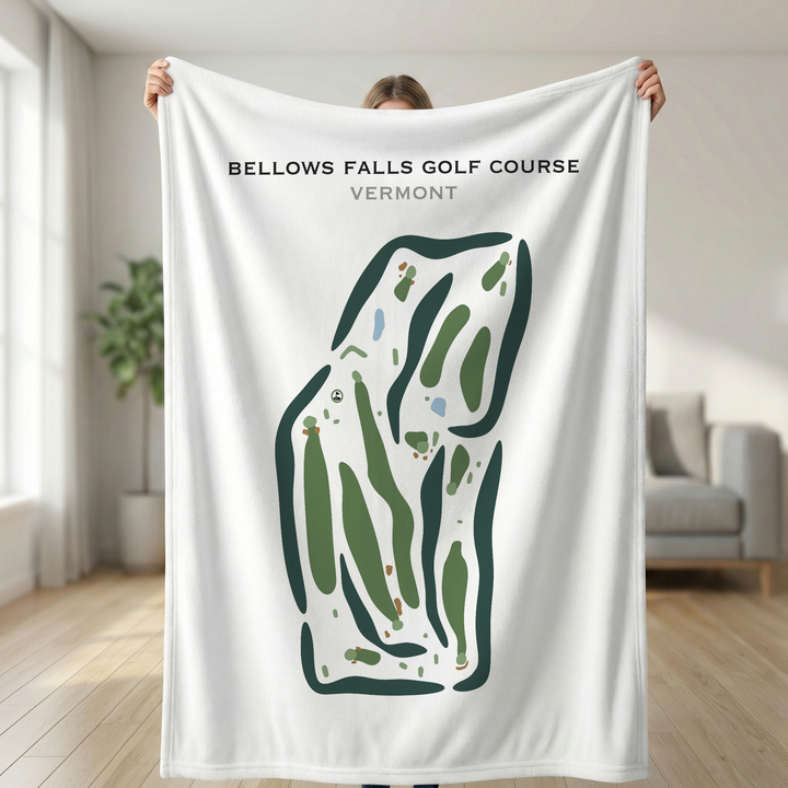 Bellows Falls Golf Course, Vermont - Printed Golf Courses
