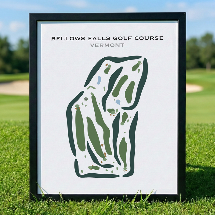 Bellows Falls Golf Course, Vermont - Printed Golf Courses