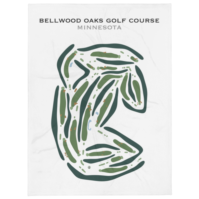 Bellwood Oaks Golf Course, Minnesota - Printed Golf Courses