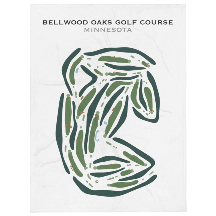 Bellwood Oaks Golf Course, Minnesota - Printed Golf Courses